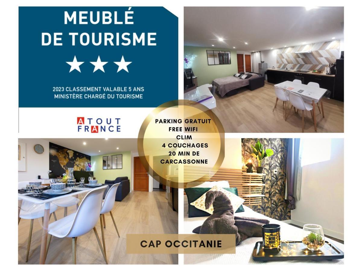 Le Concorde-Wifi-Clim-Parking-3Etoiles-Ockeys Bram Exterior foto