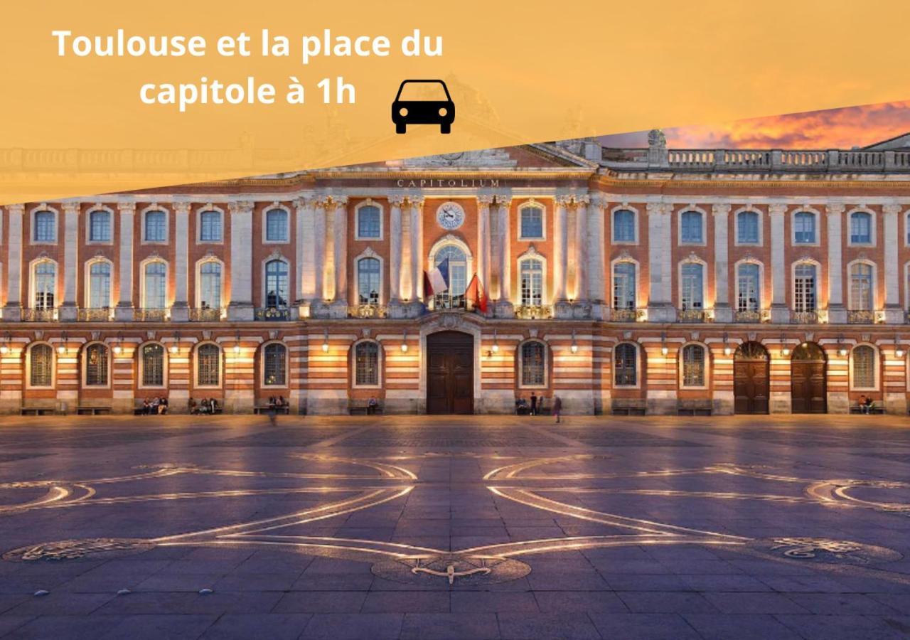 Le Concorde-Wifi-Clim-Parking-3Etoiles-Ockeys Bram Exterior foto