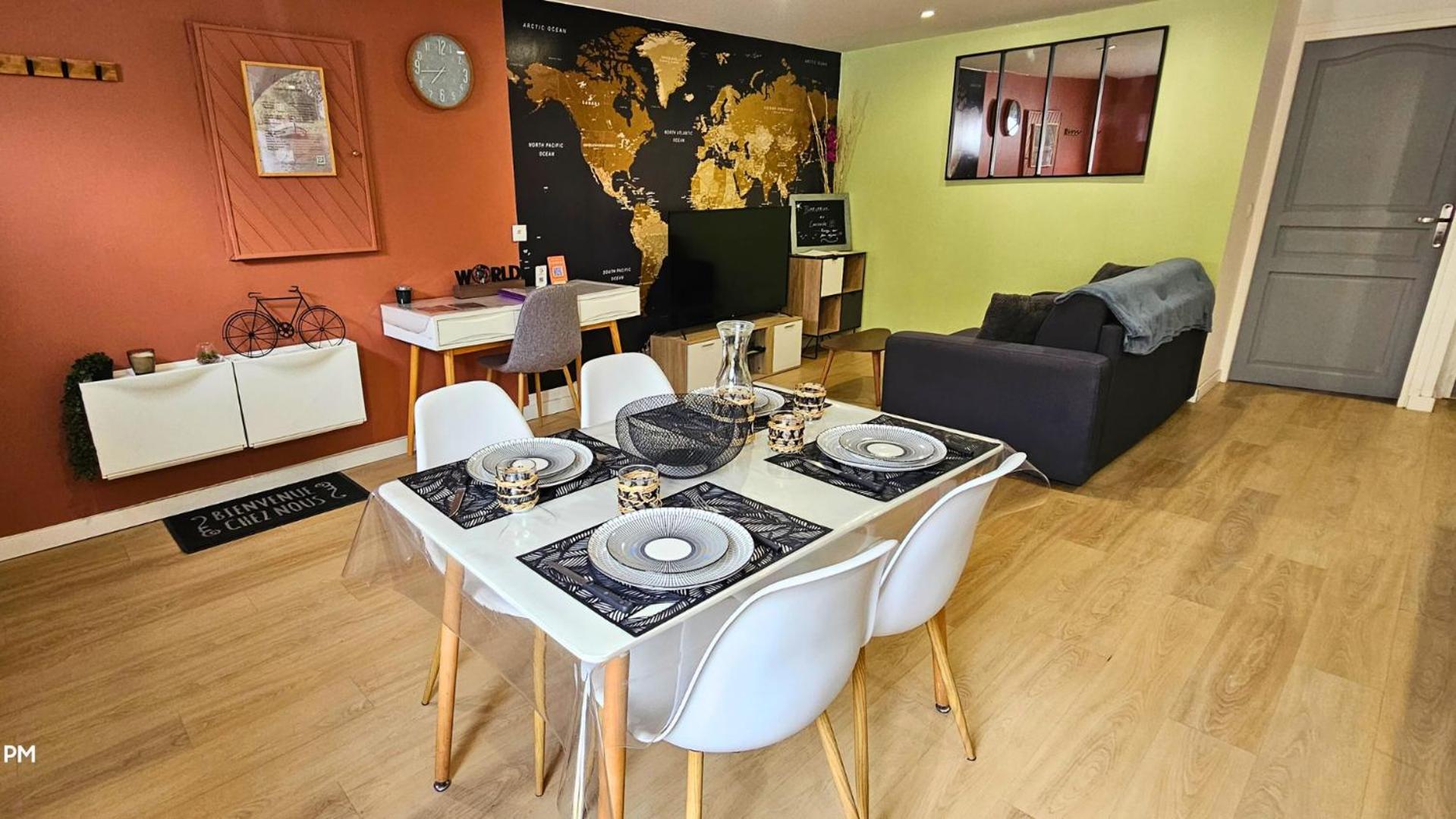 Le Concorde-Wifi-Clim-Parking-3Etoiles-Ockeys Bram Exterior foto